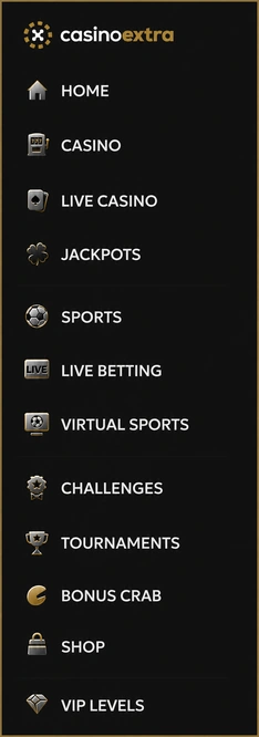 Catégories de jeux de Casino Extra