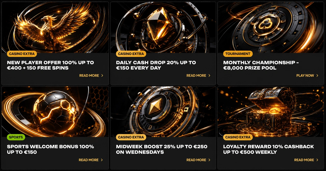 Promotions et bonus de Casino Extra